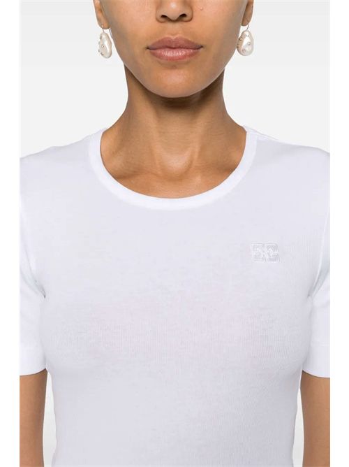 T-shirt with logo GANNI | A1050182151
