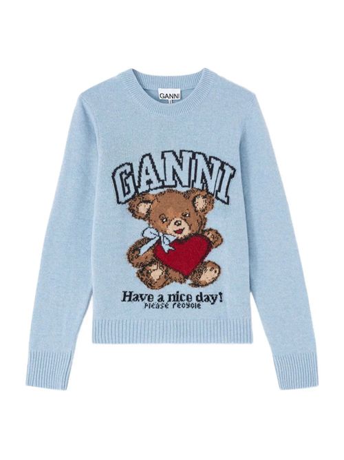 Logo shirt GANNI | A1070047646