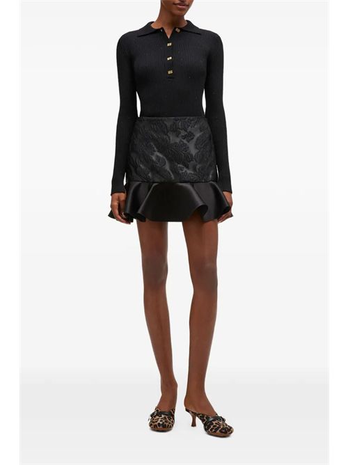 Polo con logo GANNI | A1070085099