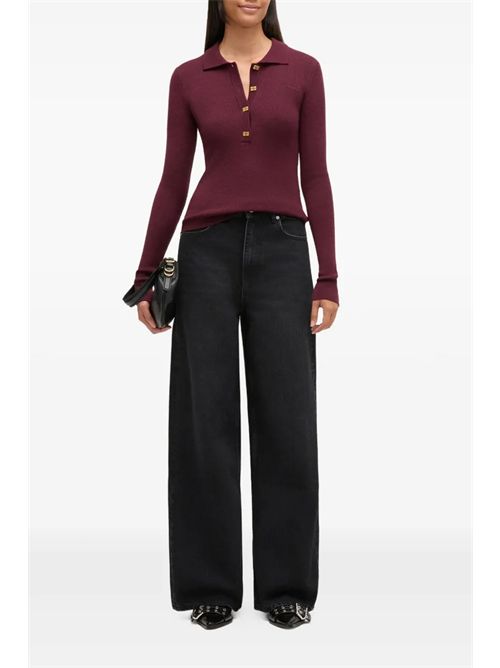 Polo con logo GANNI | A107012509F