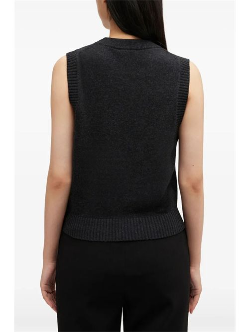 Gilet con logo GANNI | A1070264252