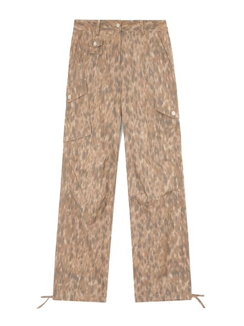 Pantaloni leopardati GANNI | A1080155ZZT