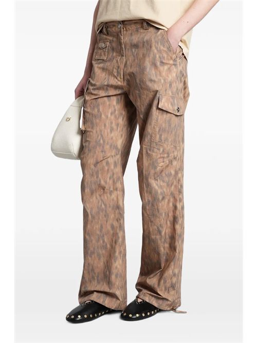 Pantaloni leopardati GANNI | A1080155ZZT