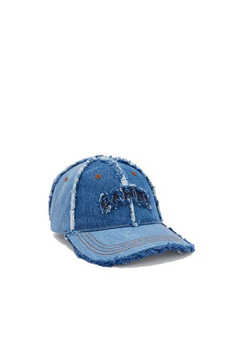 Cappello denim GANNI | B3020078999