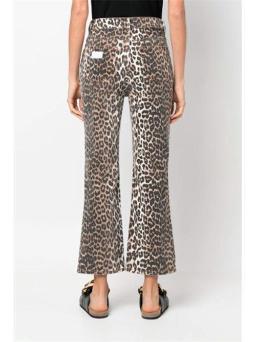 Jeans leopardato GANNI | J1059943