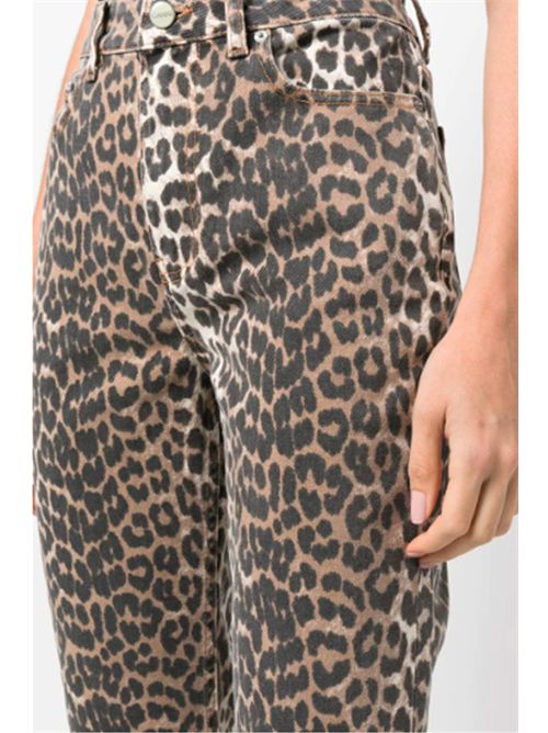 Jeans leopardato GANNI | J1059943