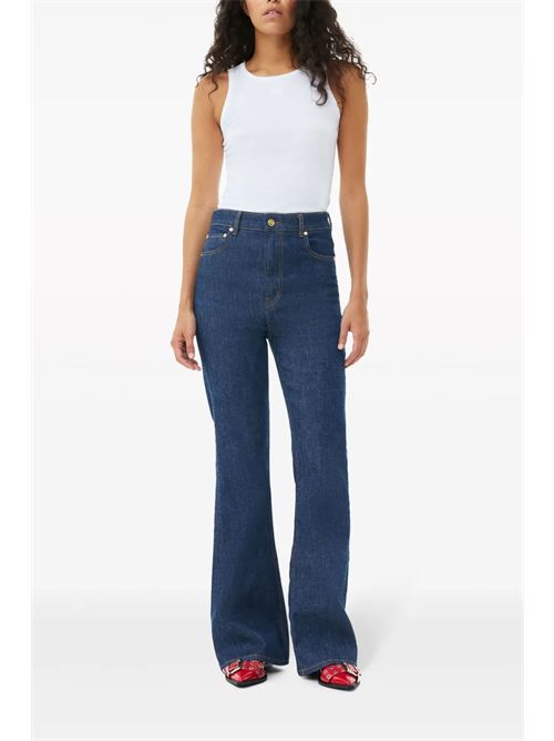 Top with logo GANNI | T3897151