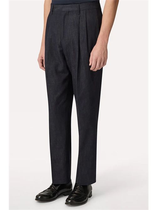 Pantalone in lino e cotone LARDINI | PATIMURPAIF66502850