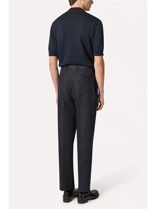 Pantalone in lino e cotone LARDINI | PATIMURPAIF66502850