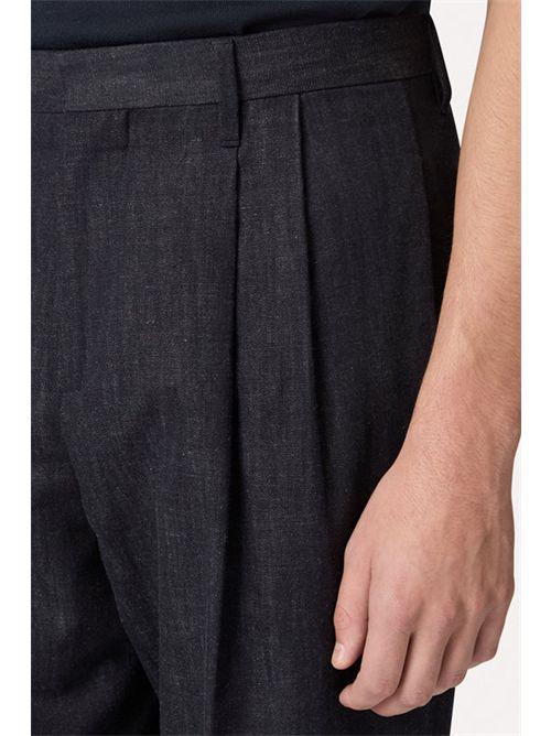 Pantalone in lino e cotone LARDINI | PATIMURPAIF66502850