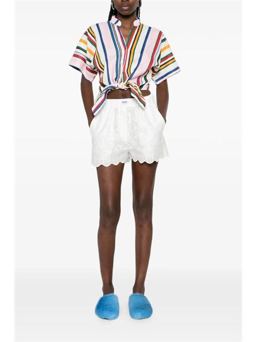 Shorts con ricami in sangallo MSGM | 4041MDB0926712202