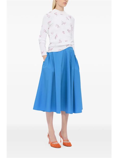 Gonna midi in popeline MSGM | 4041MDD1926711284