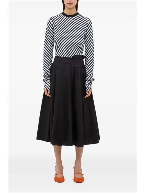 Gonna midi in popeline MSGM | 4041MDD1926711299