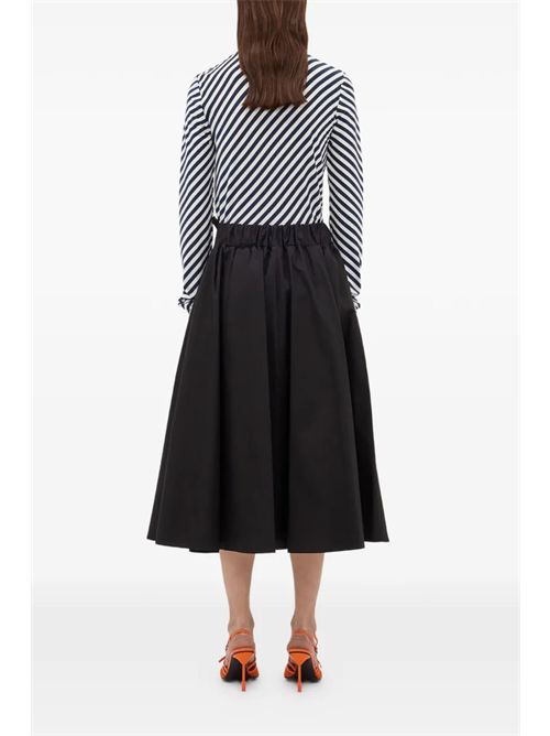 Gonna midi in popeline MSGM | 4041MDD1926711299