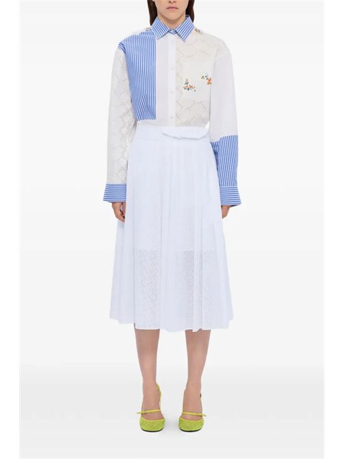Gonna con ricami in sangallo MSGM | 4041MDD19A26712102