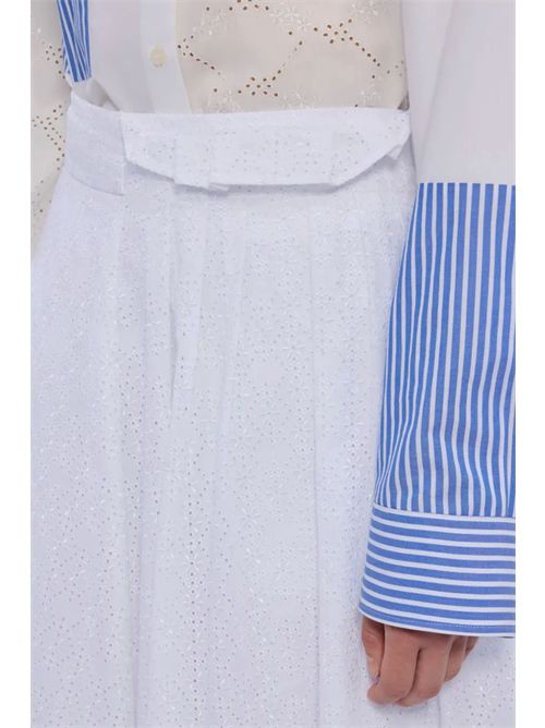 Gonna con ricami in sangallo MSGM | 4041MDD19A26712102