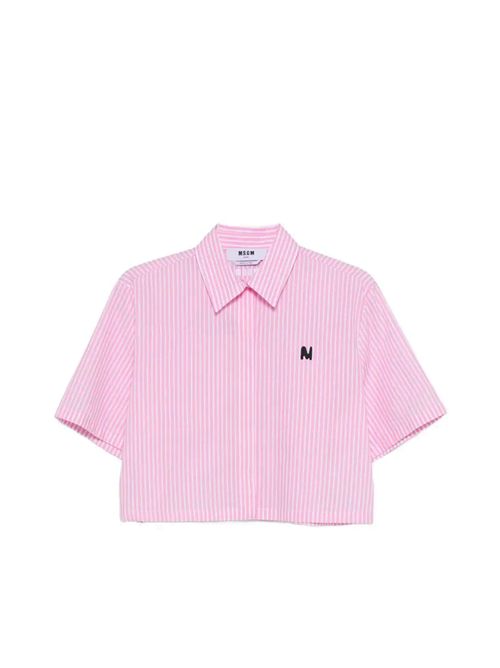 Camicia a righe MSGM | 4041MDE03X26712912