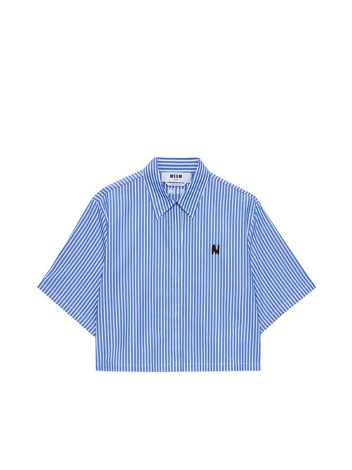 Camicia a righe MSGM | 4041MDE03X26712984
