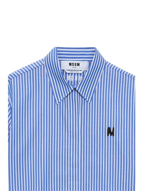Camicia a righe MSGM | 4041MDE03X26712984