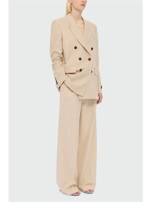 Giacca doppiopetto in canvas MSGM | 4041MDG1326712721