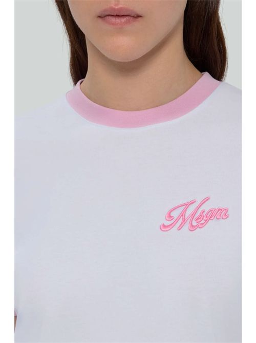 T-shirt con logo MSGM | 4041MDM112D26700201