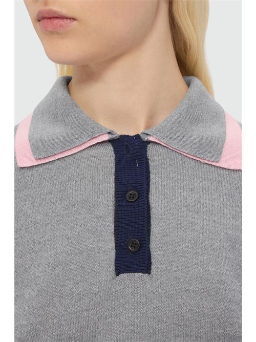 Polo con doppio bordo MSGM | 4041MDM19526729398