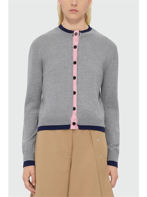 Cardigan con doppio bordo MSGM | 4041MDM19626729398