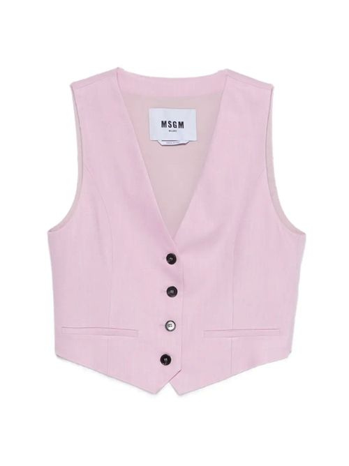 Gilet con bottoni MSGM | 4041MDW0326712712