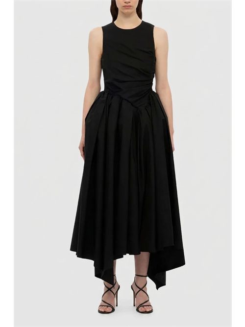 Abito midi in popeline MSGM | 4042MDA3126711299
