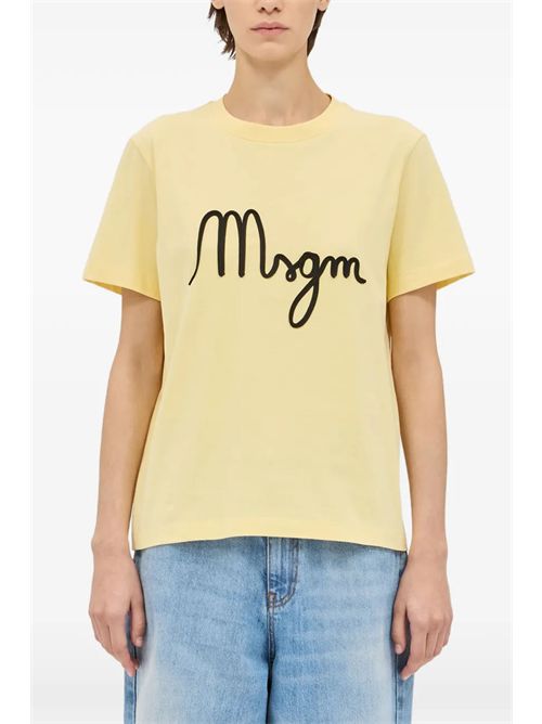 T-shirt con logo MSGM | 4042MDM10326700204
