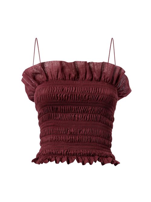 Ruffled Suri Top THE ANDAMANE |  | TM190955ATNC108383