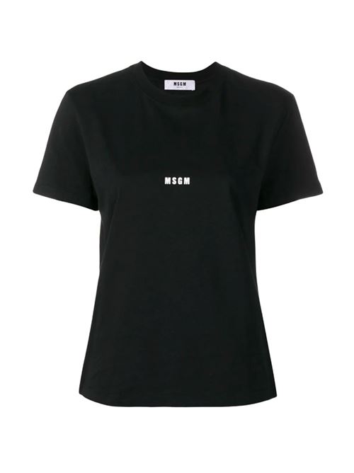 T-shirt con logo stampato. MSGM | T-shirt | 2642MDM100 19529899
