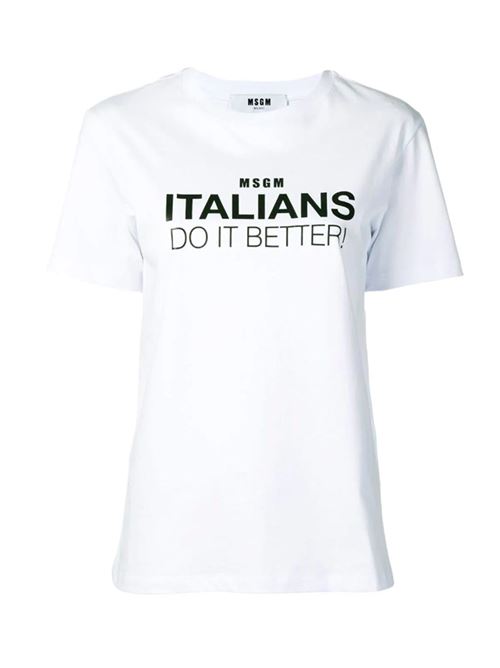T-shirt with print MSGM |  | 2642MDM256 19529801