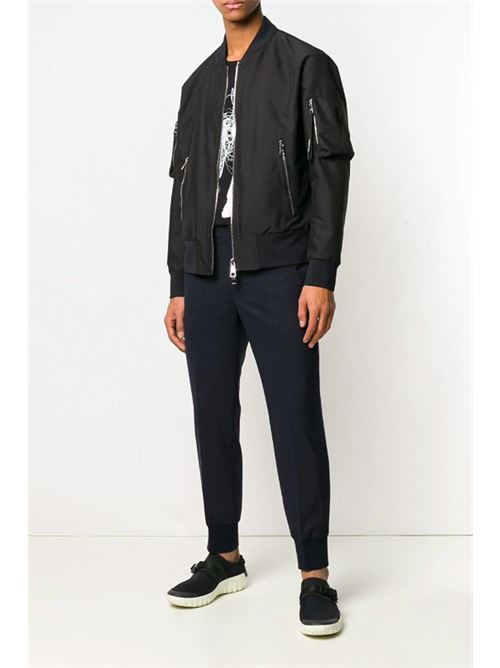 Bomber con zip. NEIL BARRETT | Giubbini | PBSP409 L0110101