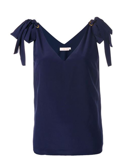 Top in seta con fiocchi TORY BURCH | Top | 51823405